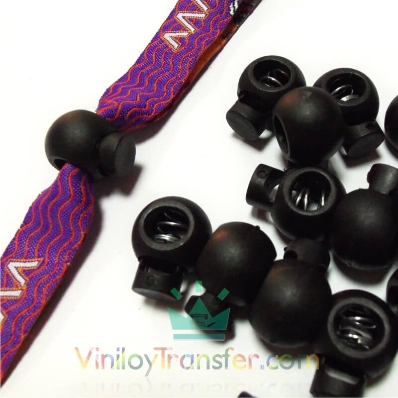 Cierres ajustables pequeños para pulseras de tela | Viniloytransfer
