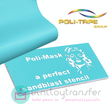 Vinilo para máscaras con chorro de arena Poli-Mask 2605
