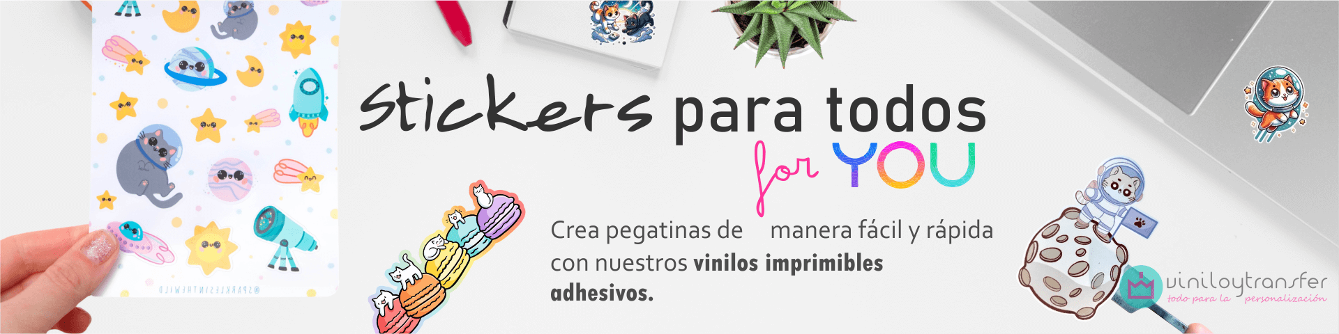 Crea stickers ¡Es fácil!